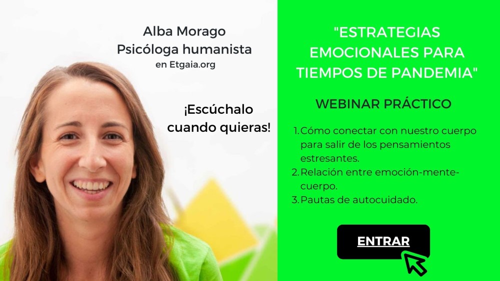 Estrategias emocionales para tiempos de pandemia-WEBINAR ABIERTO