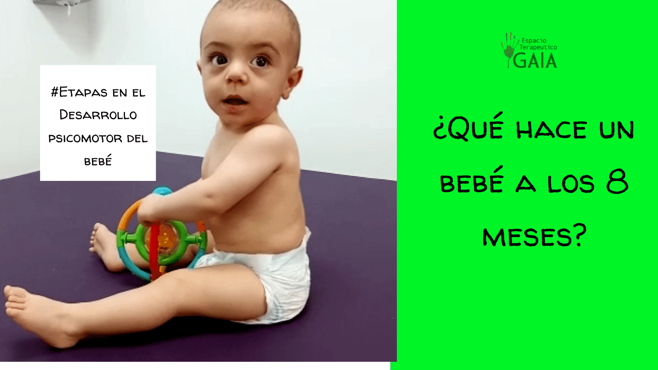✓ ¿Qué hace un bebé a los 8 meses? Etapas del motor