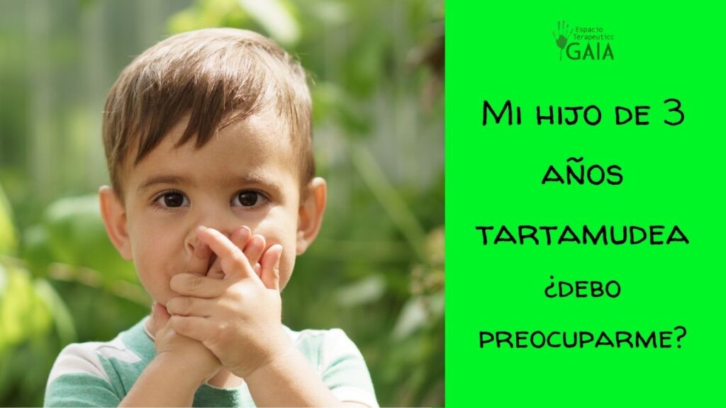 mi hijo de 3 años tartamudea