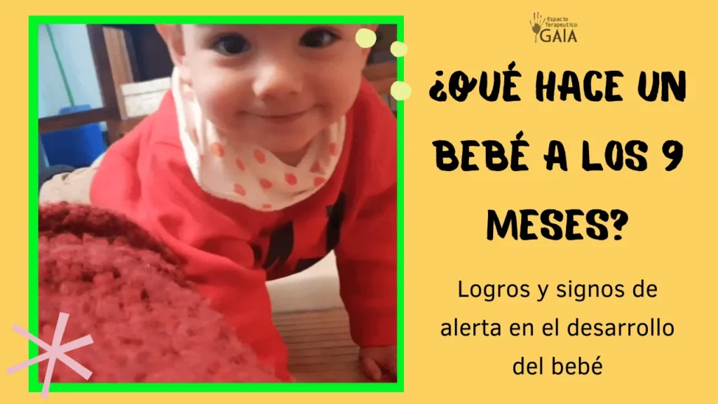 que cosas hacen los bebes a los 9 meses