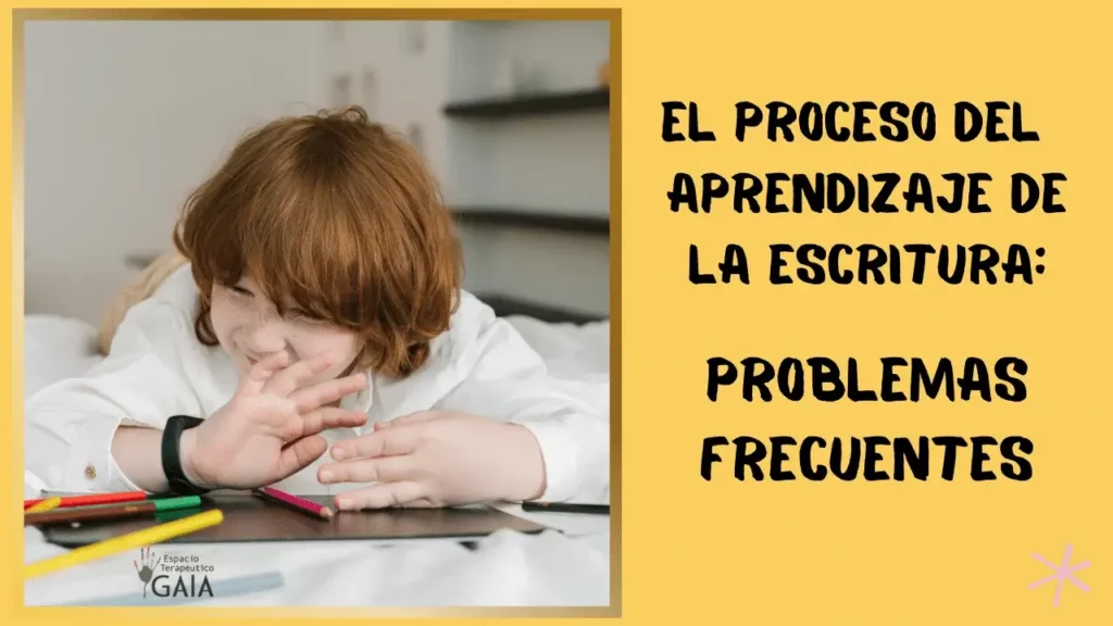 problemas de aprendizaje de la escritura