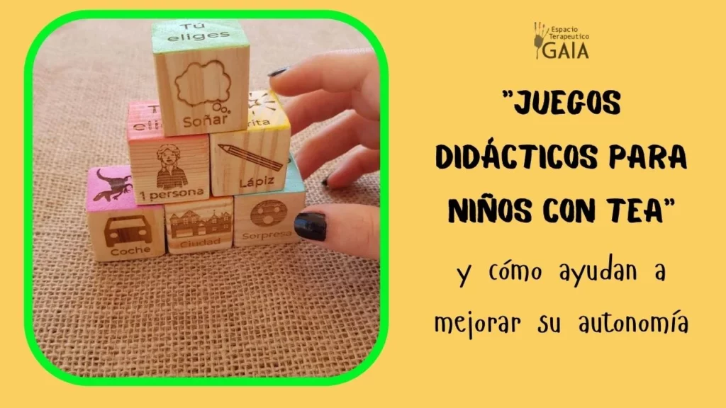 juegos didácticos para niños con tea